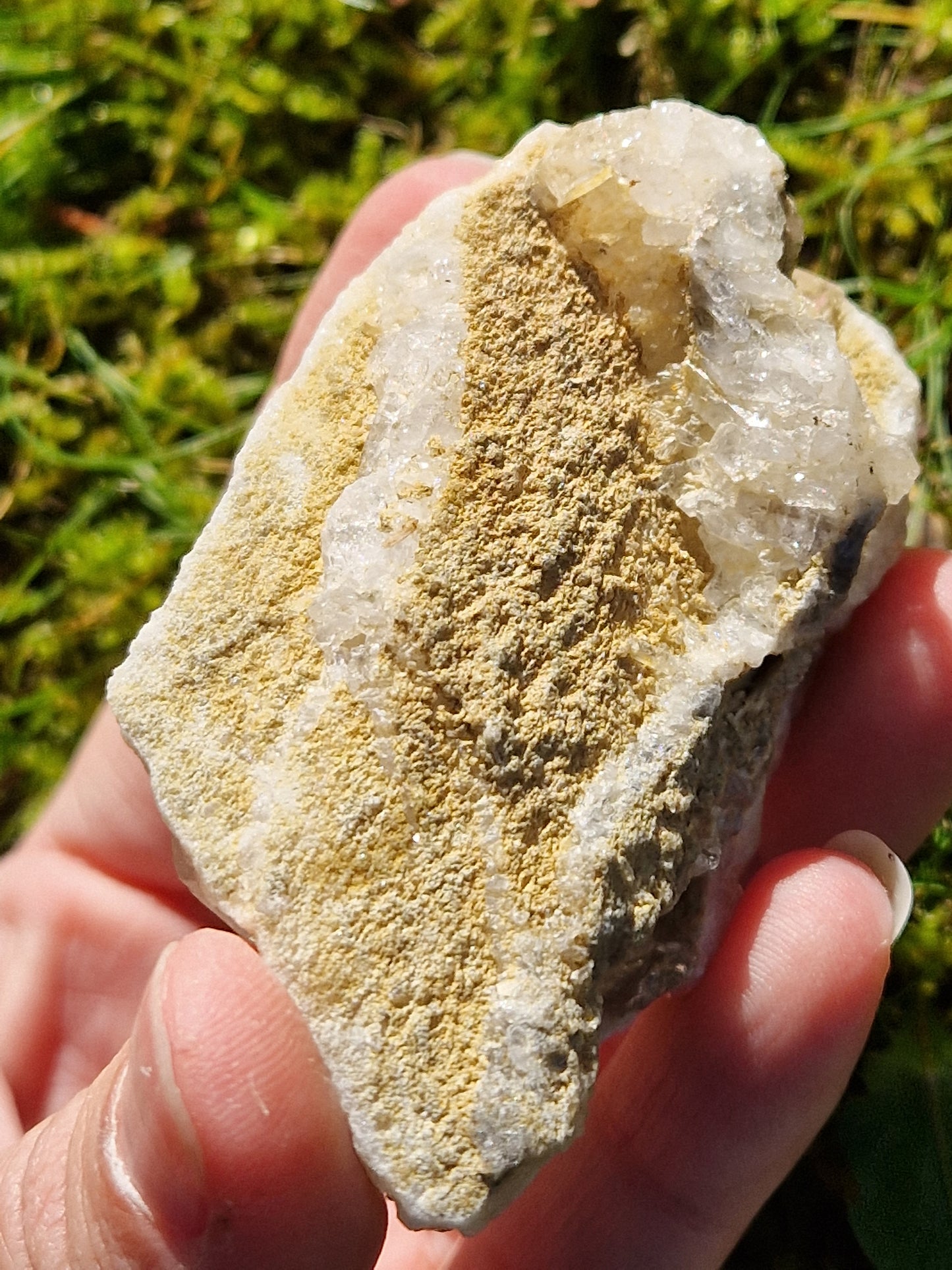 Amas de Quartz français B