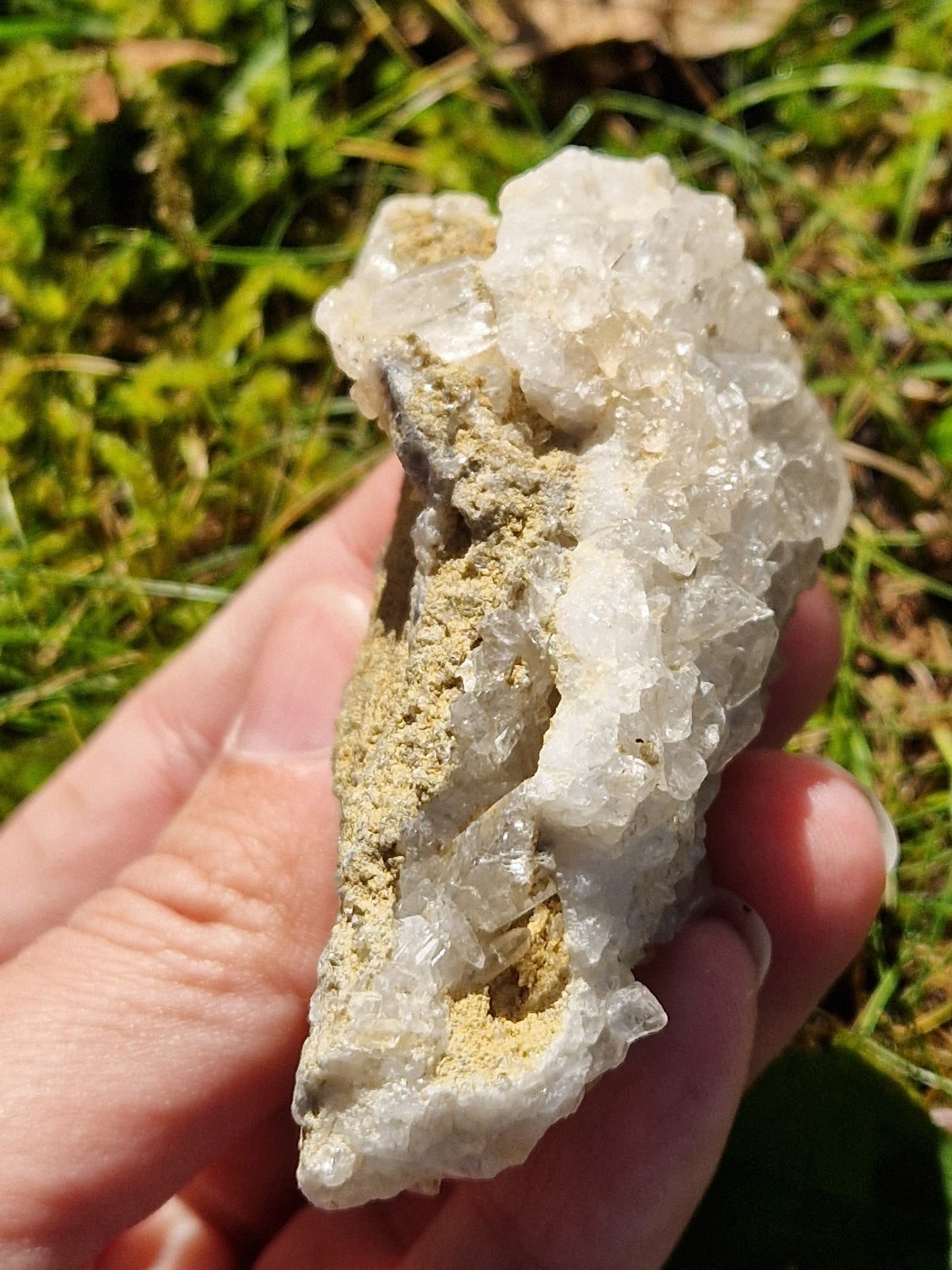 Amas de Quartz français B