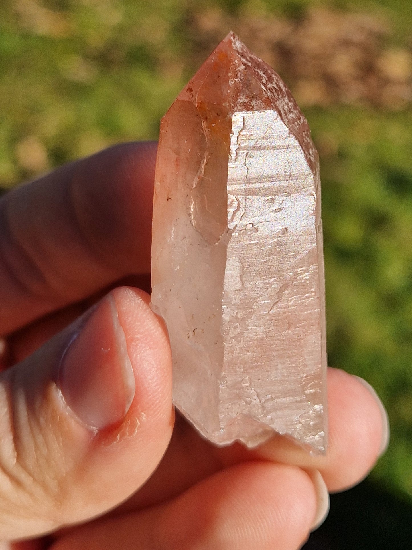 Quartz lémurien rose (à choisir)