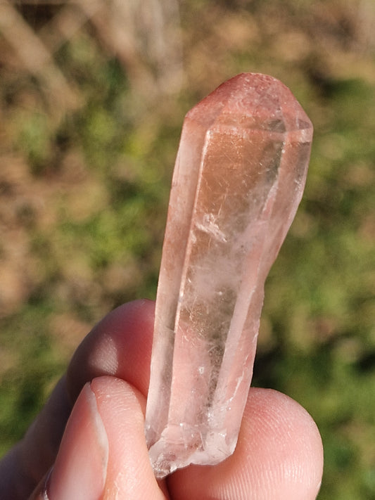 Quartz lémurien rose (à choisir)