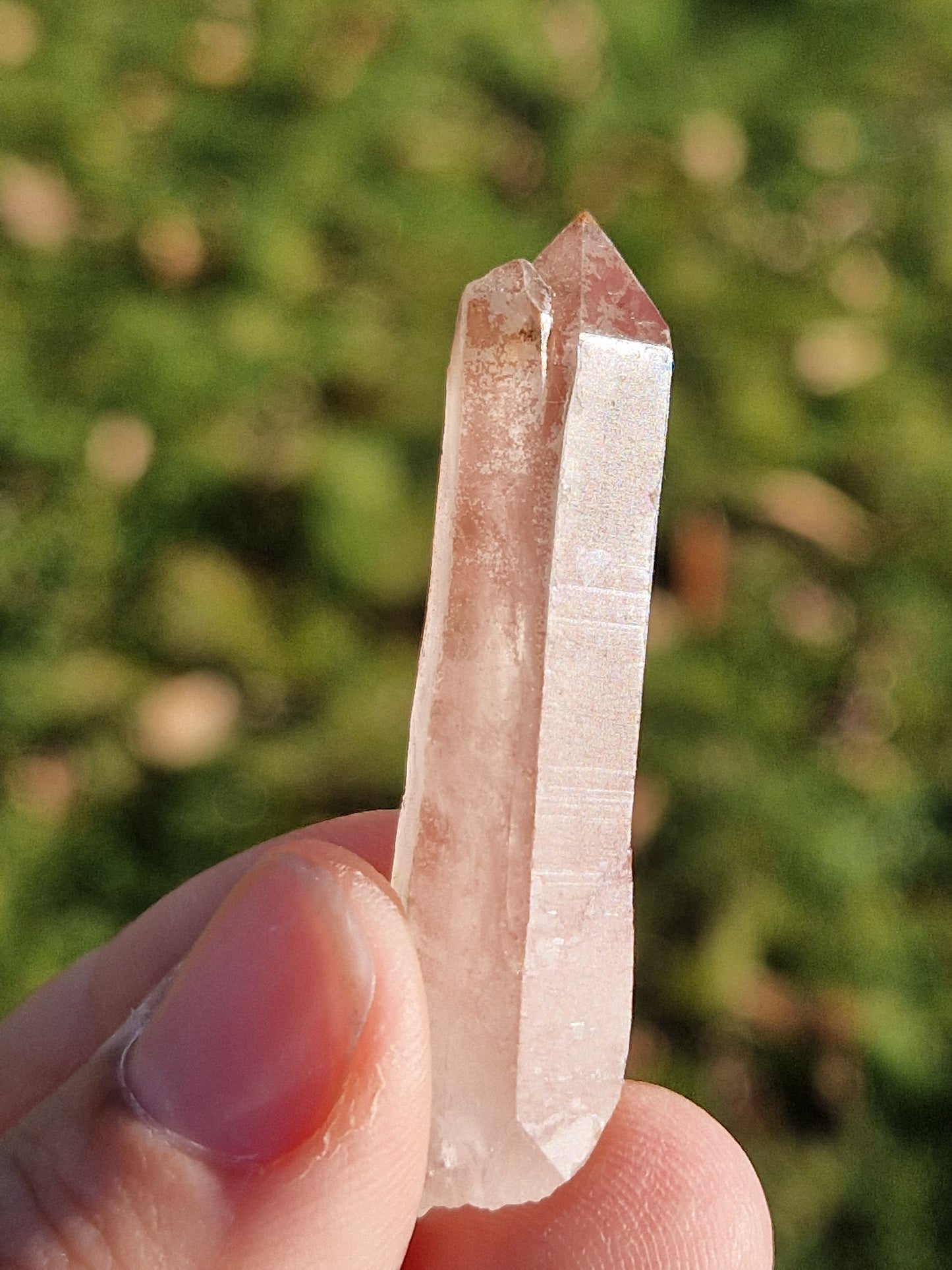 Quartz lémurien rose (à choisir)