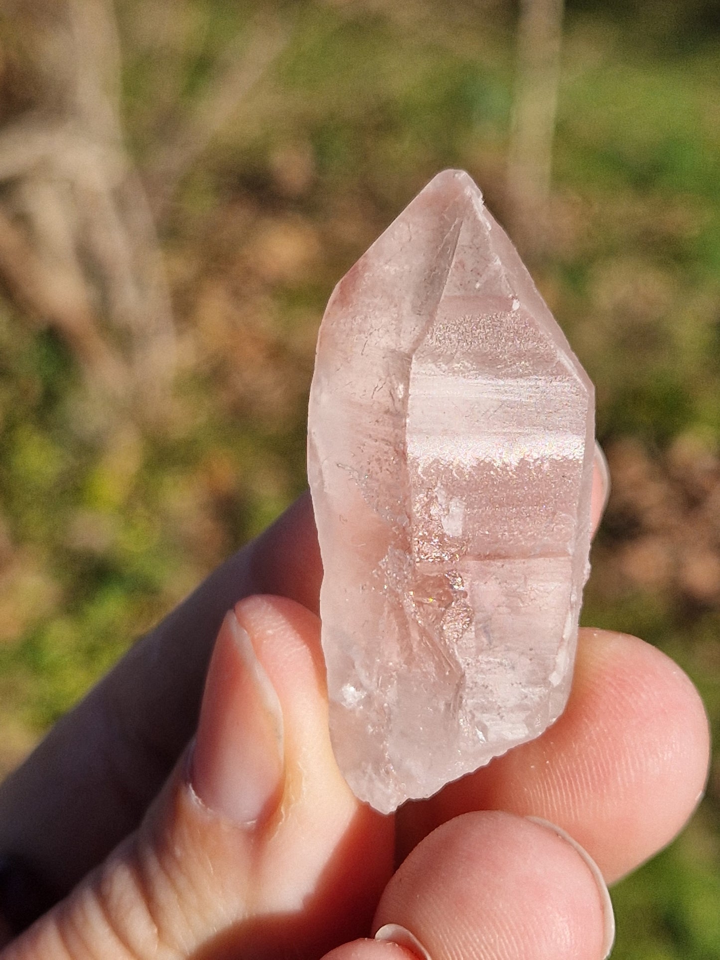 Quartz lémurien rose (à choisir)
