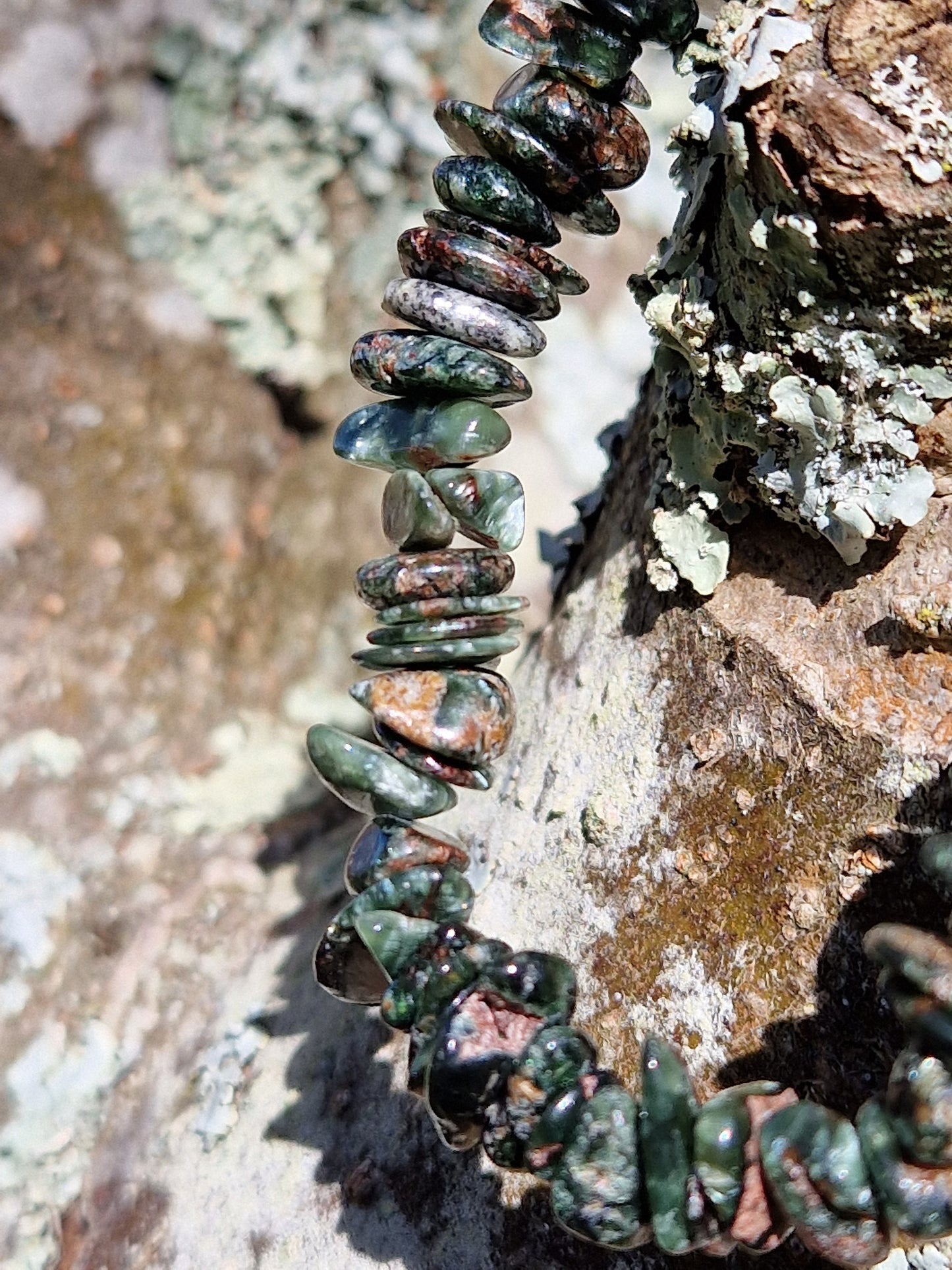 Bracelet baroque Seraphinite