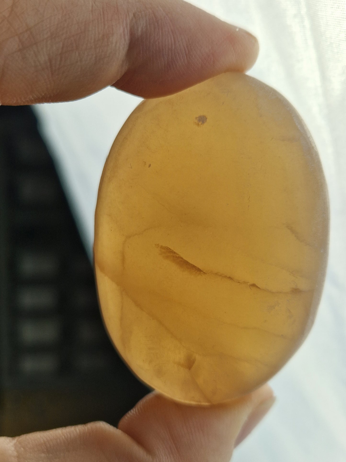 Galet Calcite miel (à choisir)