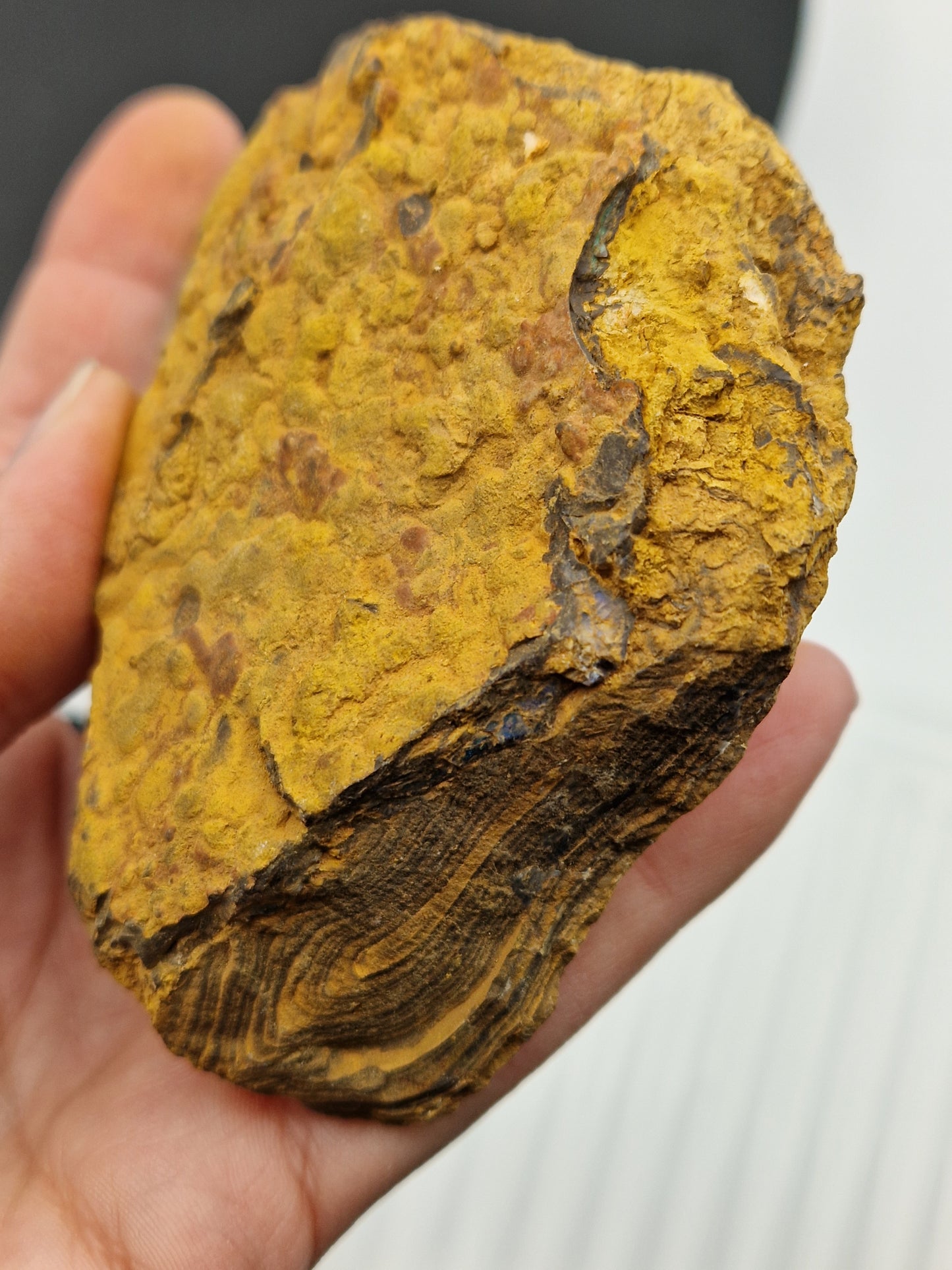 Opale boulder brute (à choisir)