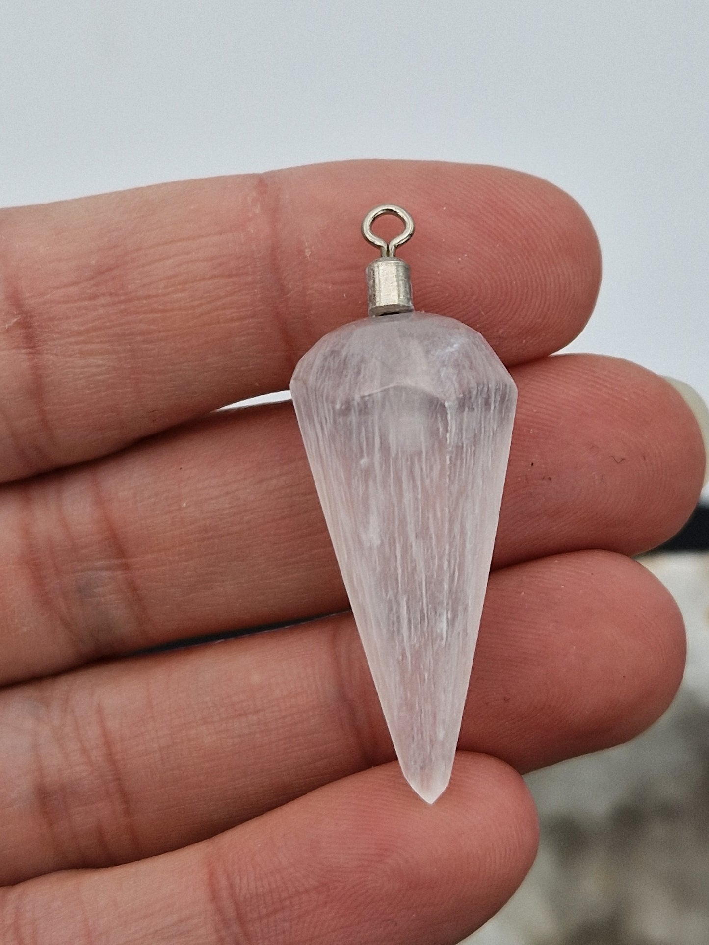 Pendentif pointe Sélénite