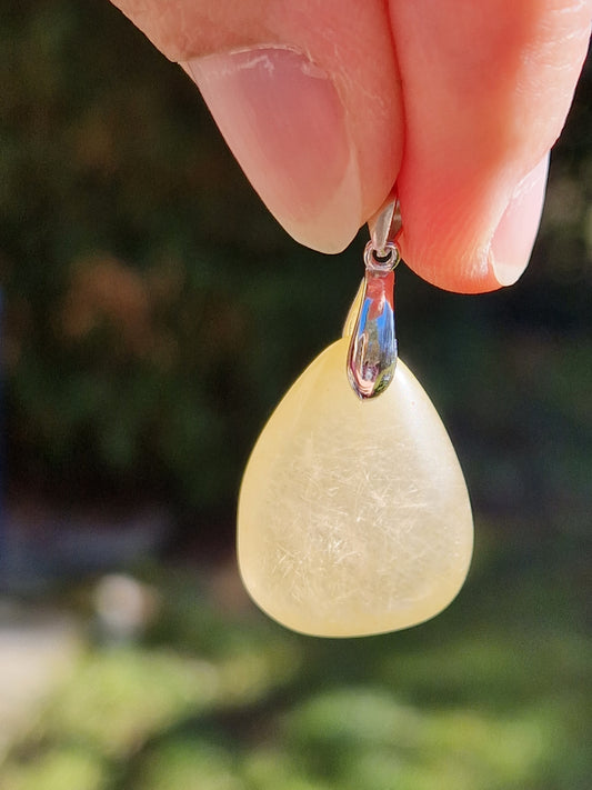 Pendentif Quartz rutile N