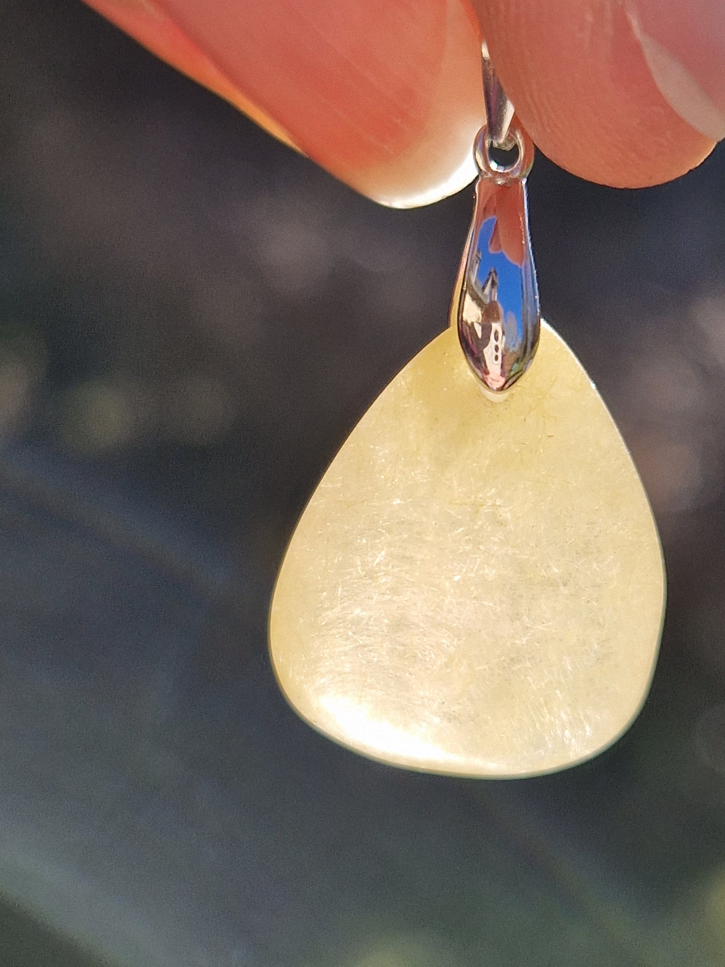 Pendentif Quartz rutile N