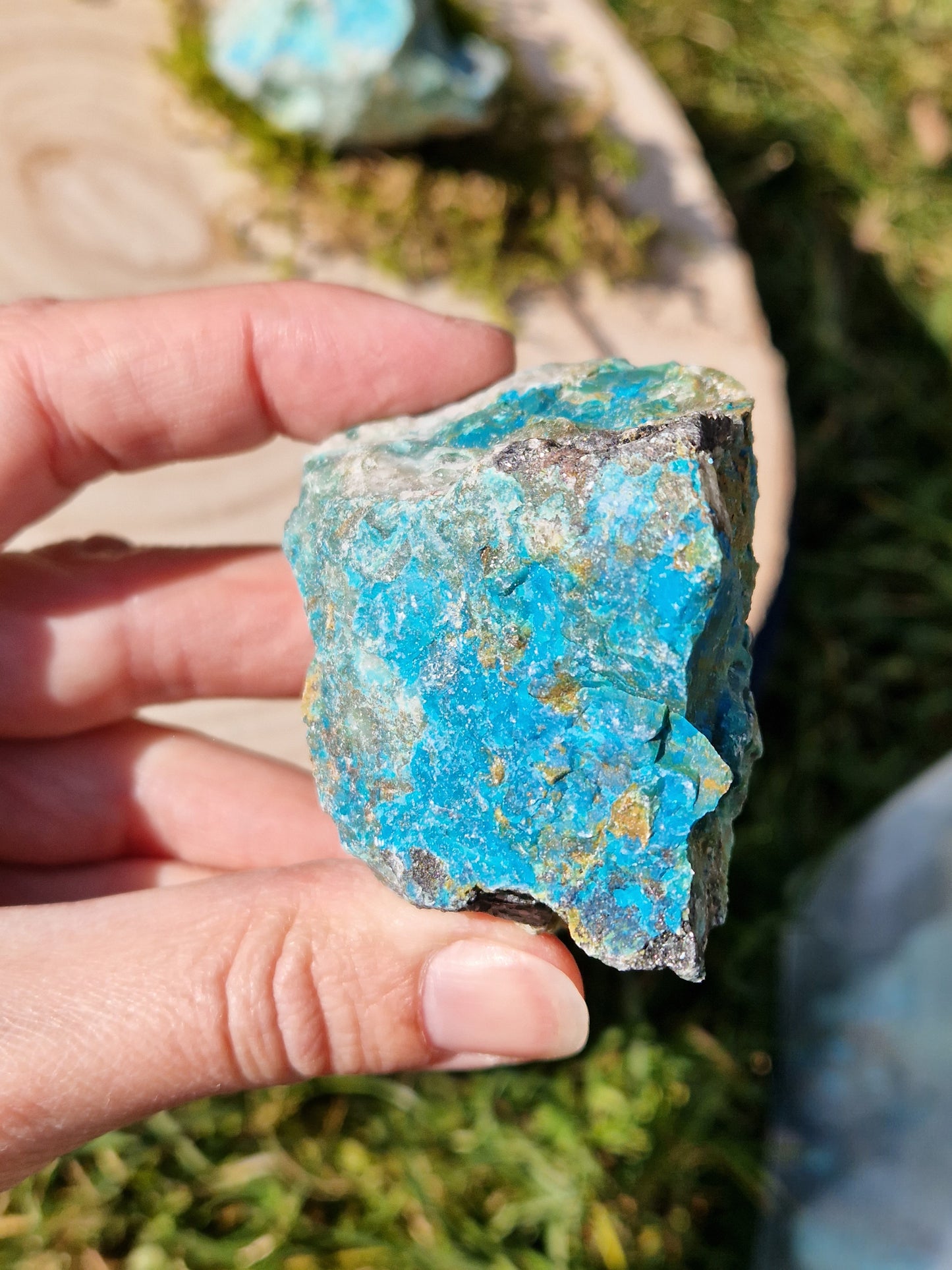 Chrysocolle brute extra (à choisir)