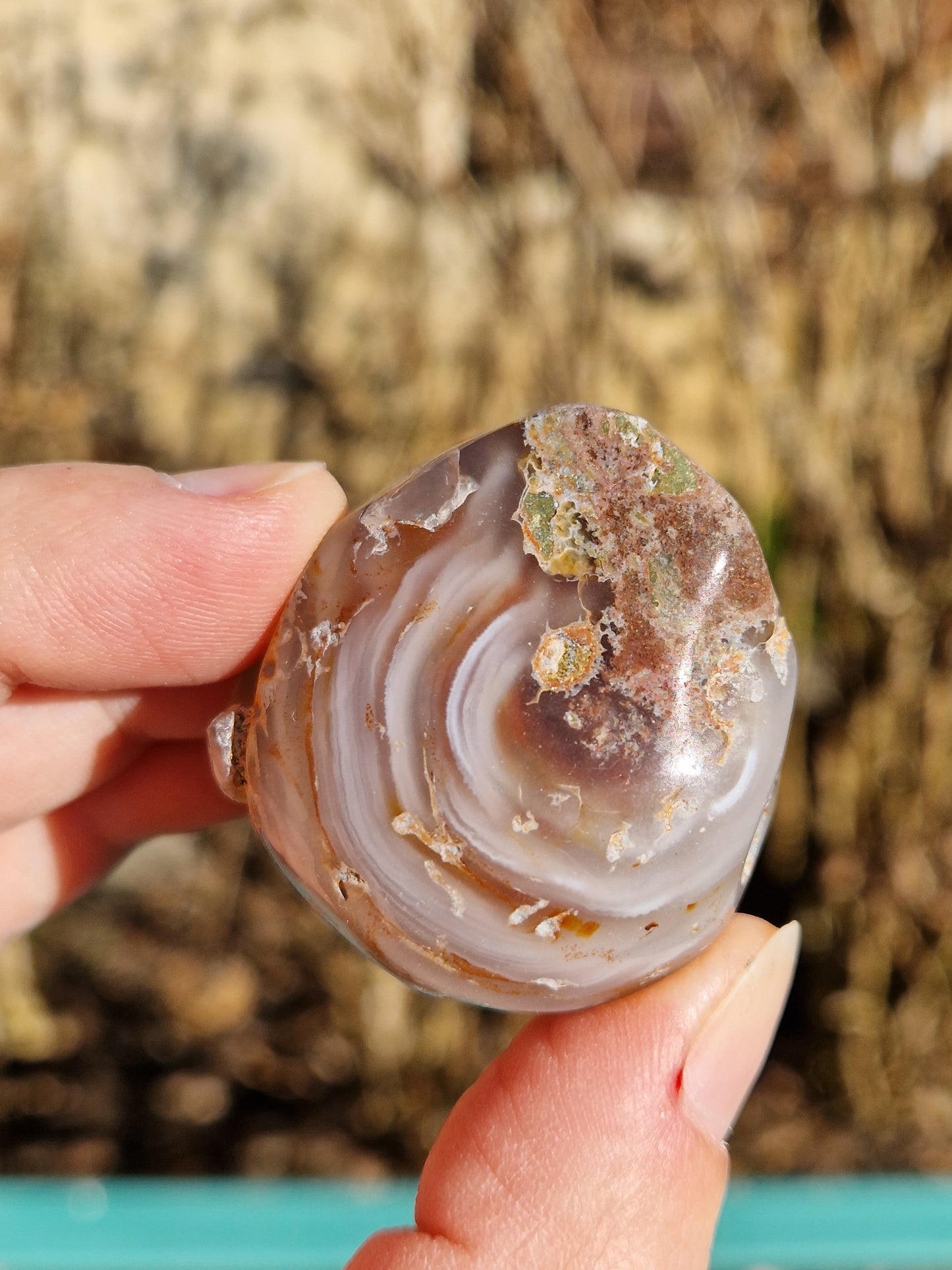 Agate eau (enhydre) n°4