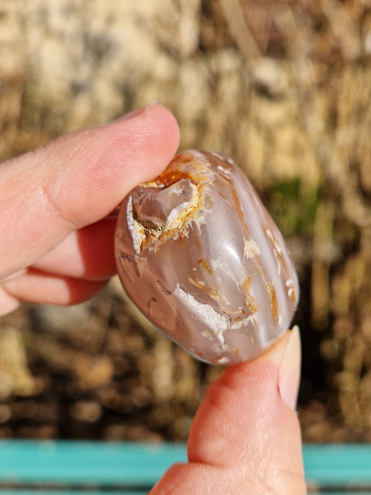 Agate eau (enhydre) n°4