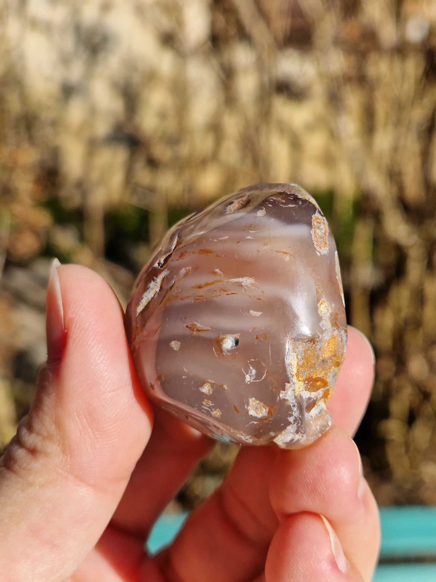 Agate eau (enhydre) n°4
