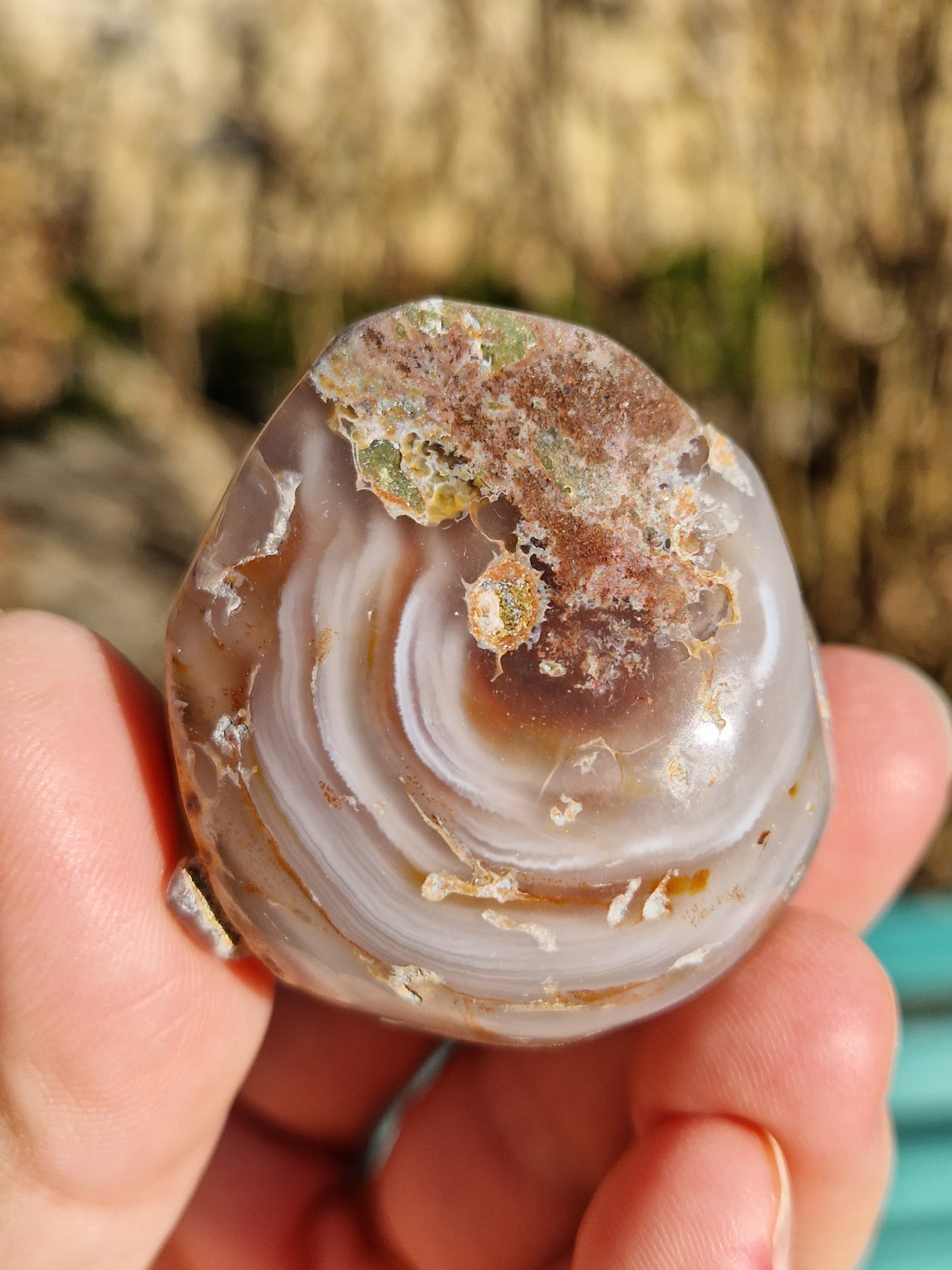 Agate eau (enhydre) n°4