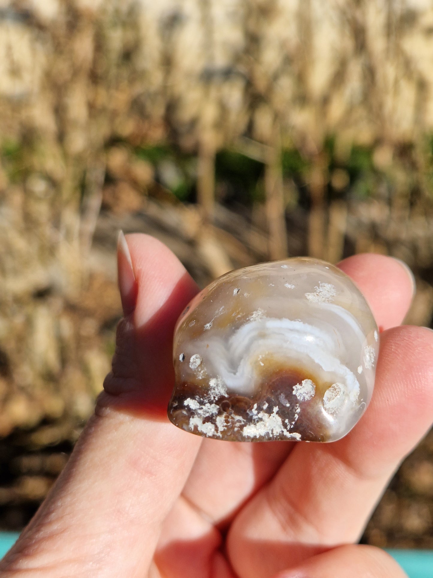 Agate eau (enhydre) n°10