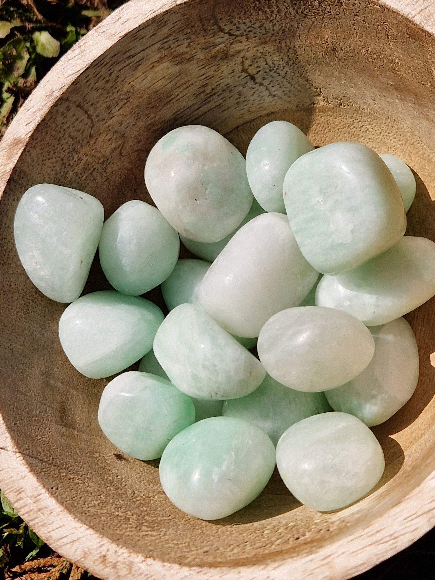 Pierre roulée Amazonite Inde