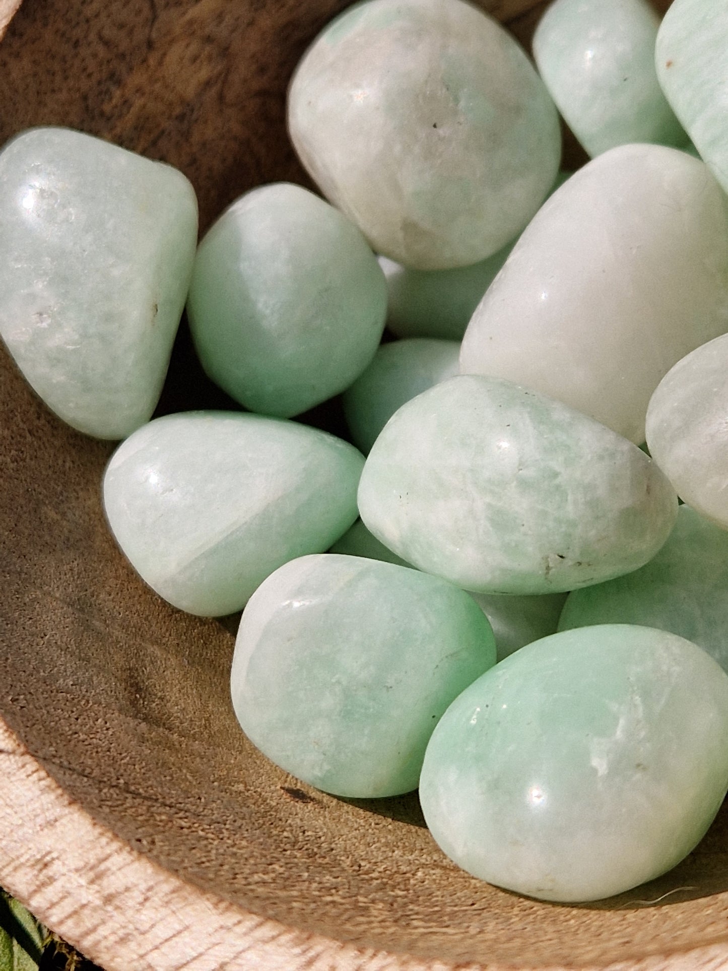 Pierre roulée Amazonite Inde