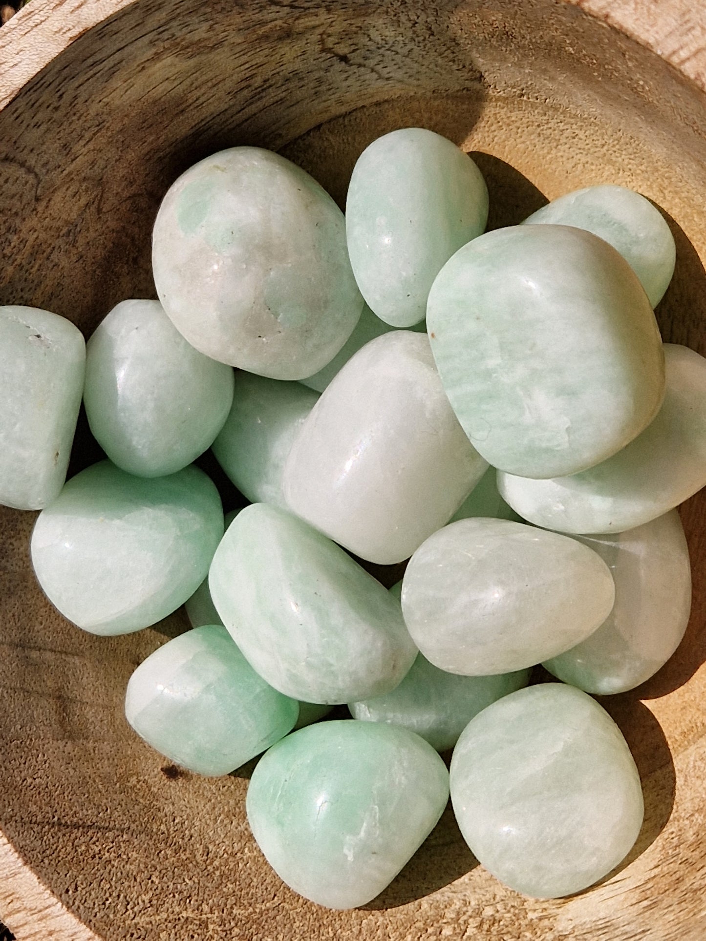 Pierre roulée Amazonite Inde