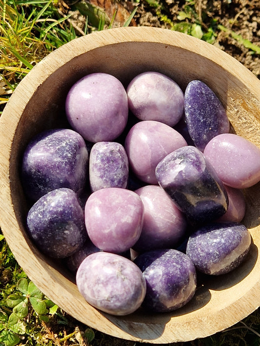 Pierre roulée Lépidolite