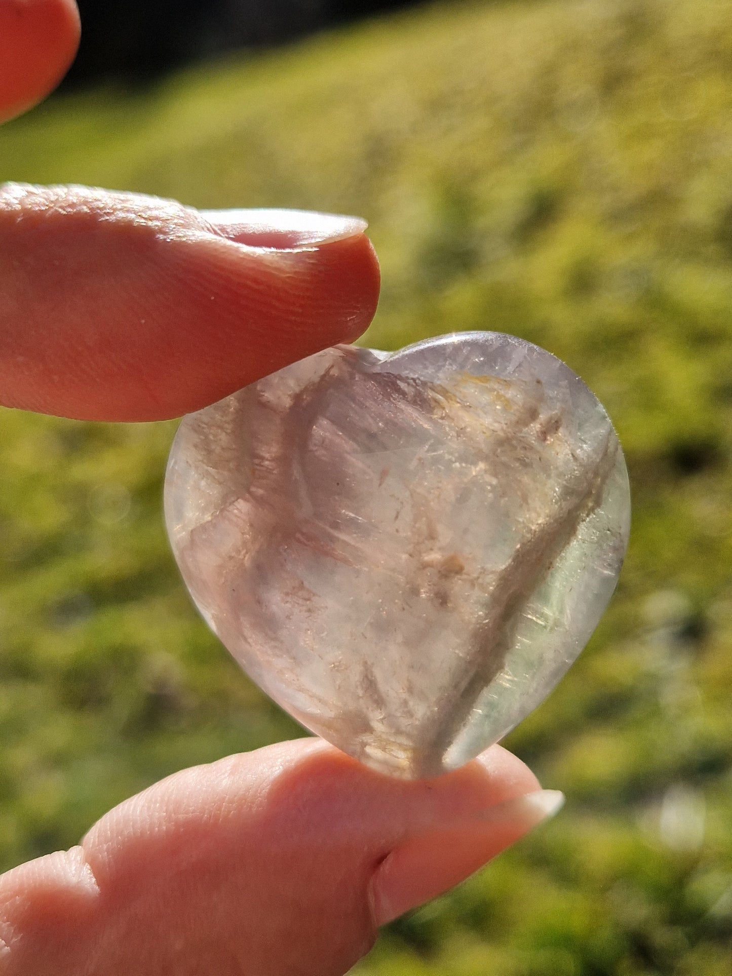 Cœur en Fluorite (à choisir)