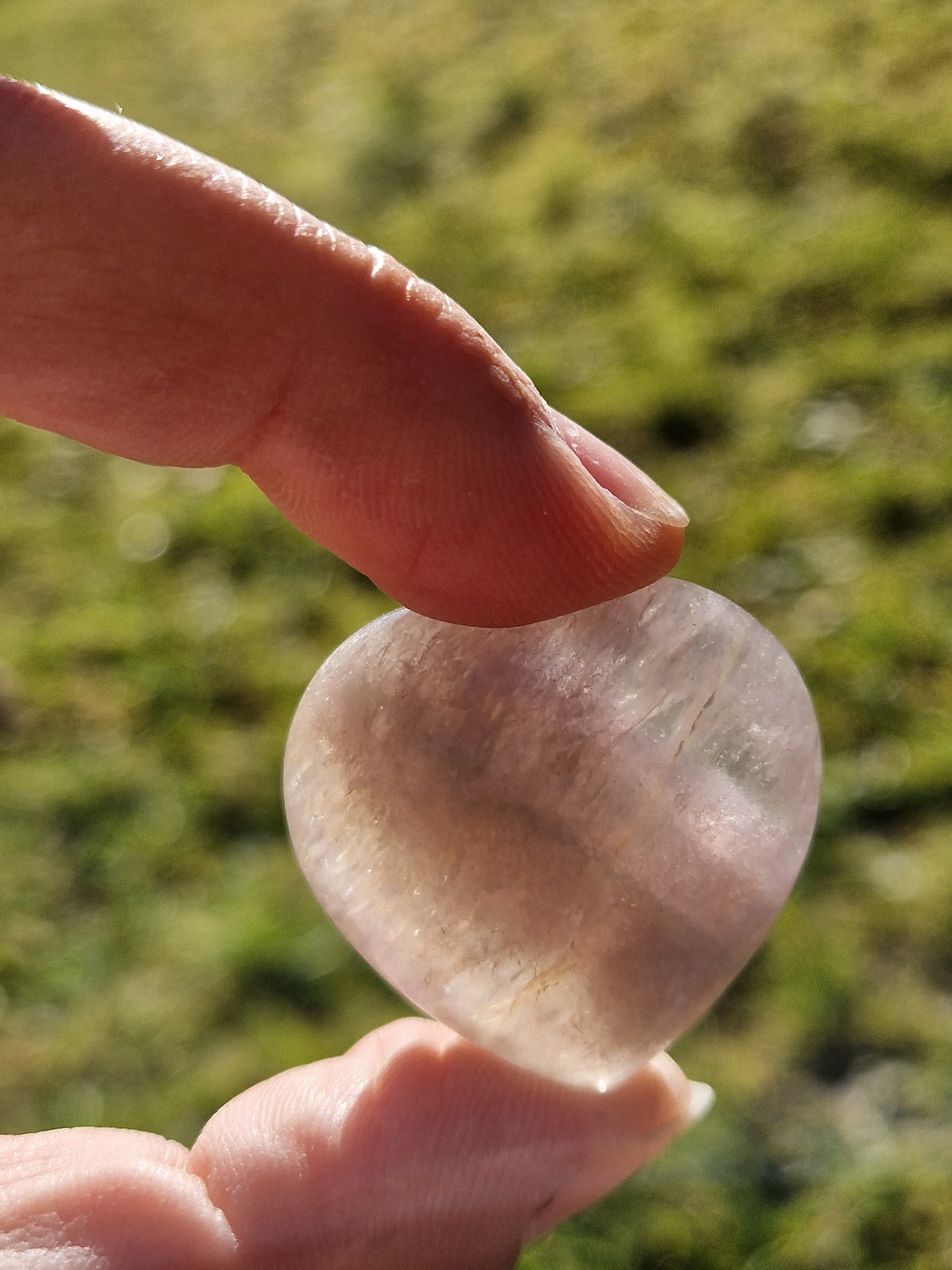 Cœur en Fluorite (à choisir)