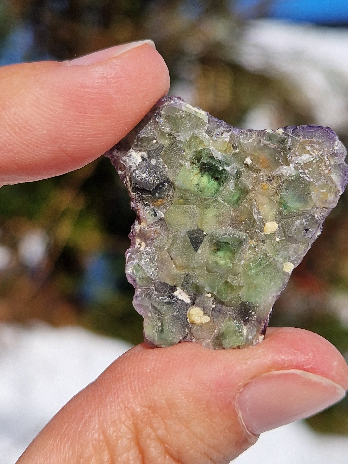 Fluorite brute D