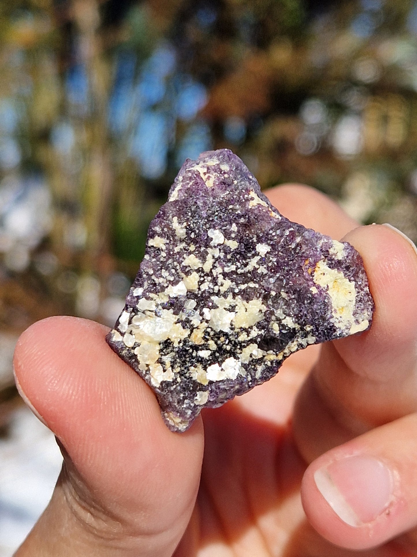 Fluorite brute D