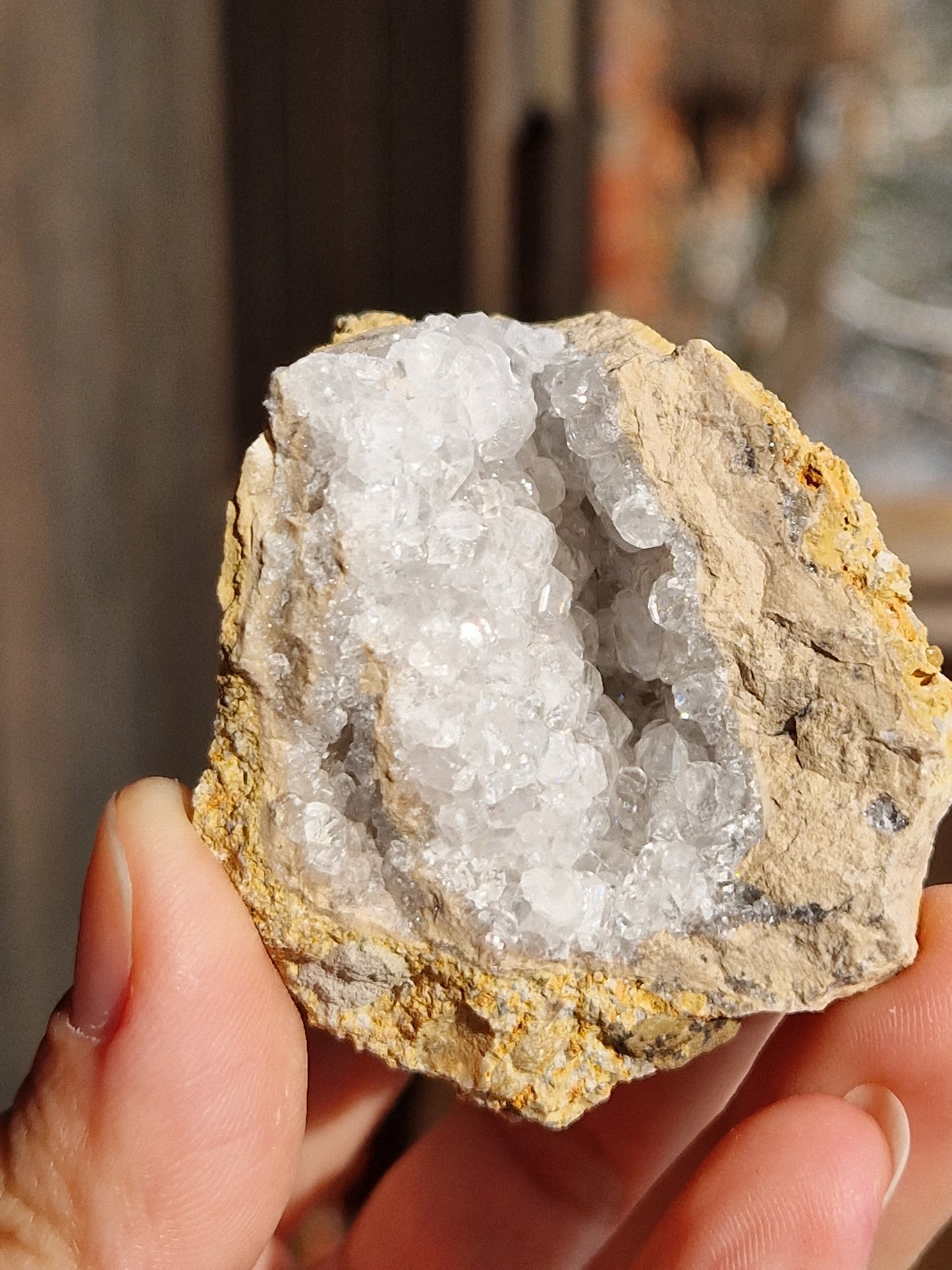 Calcite diamant français brute C