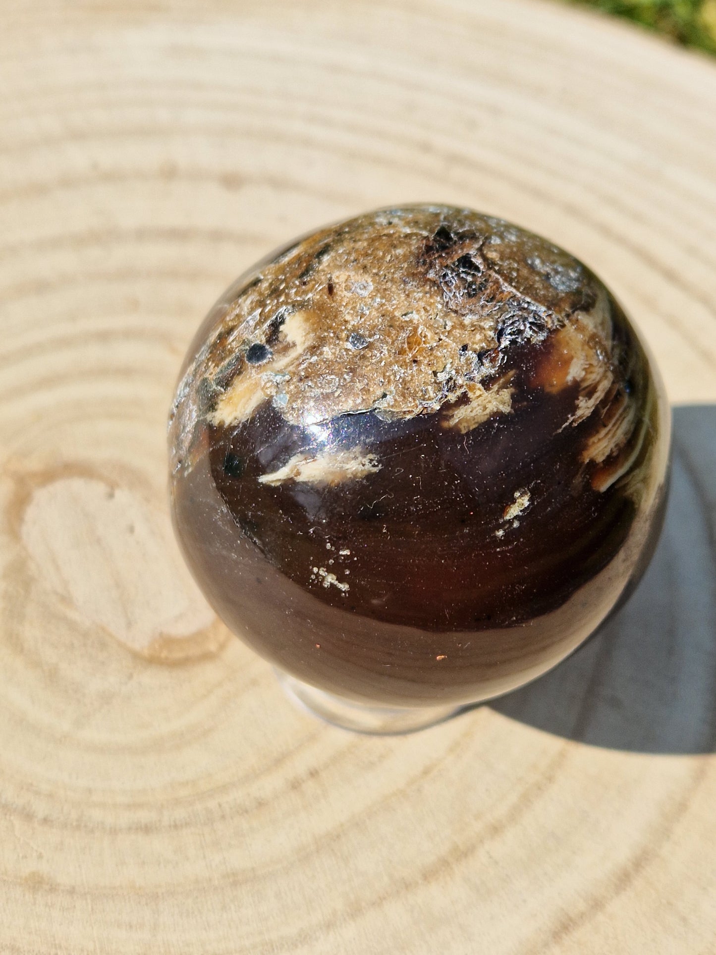 Sphère Ambre de Sumatra B1