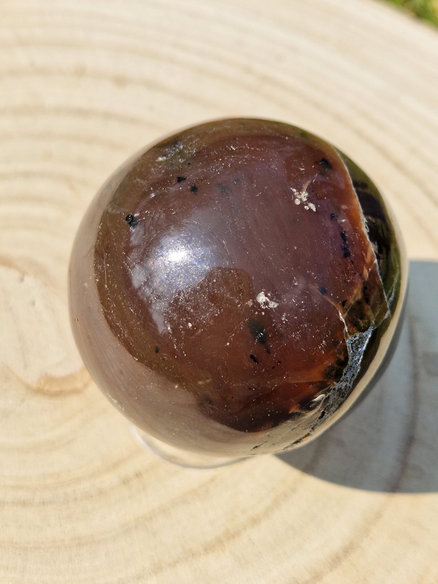Sphère Ambre de Sumatra B1