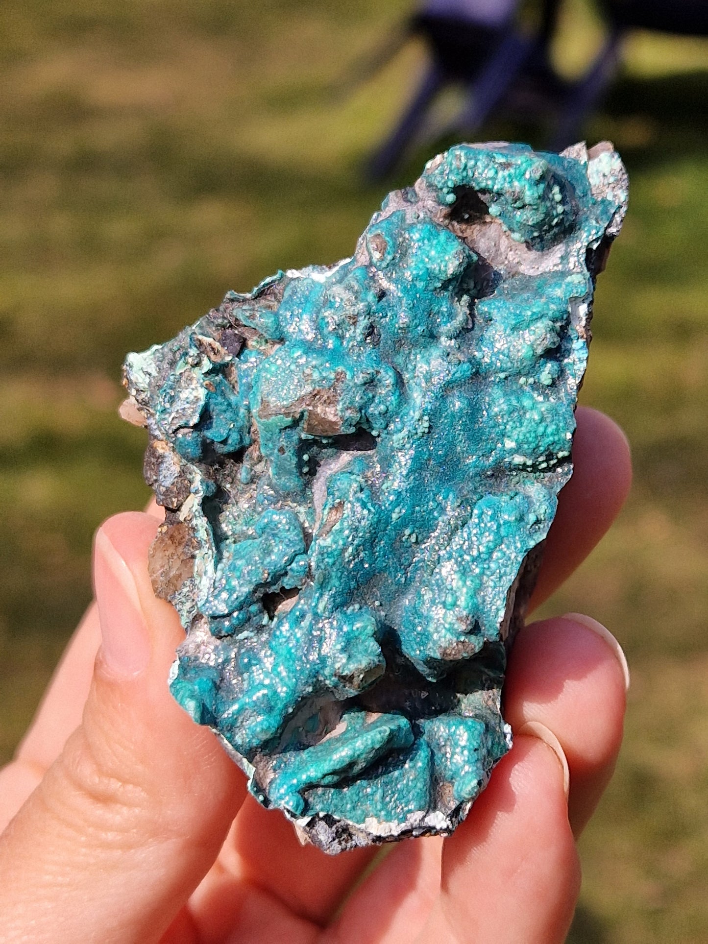 Malachite avec Chrysocolle brute du Congo (à choisir)