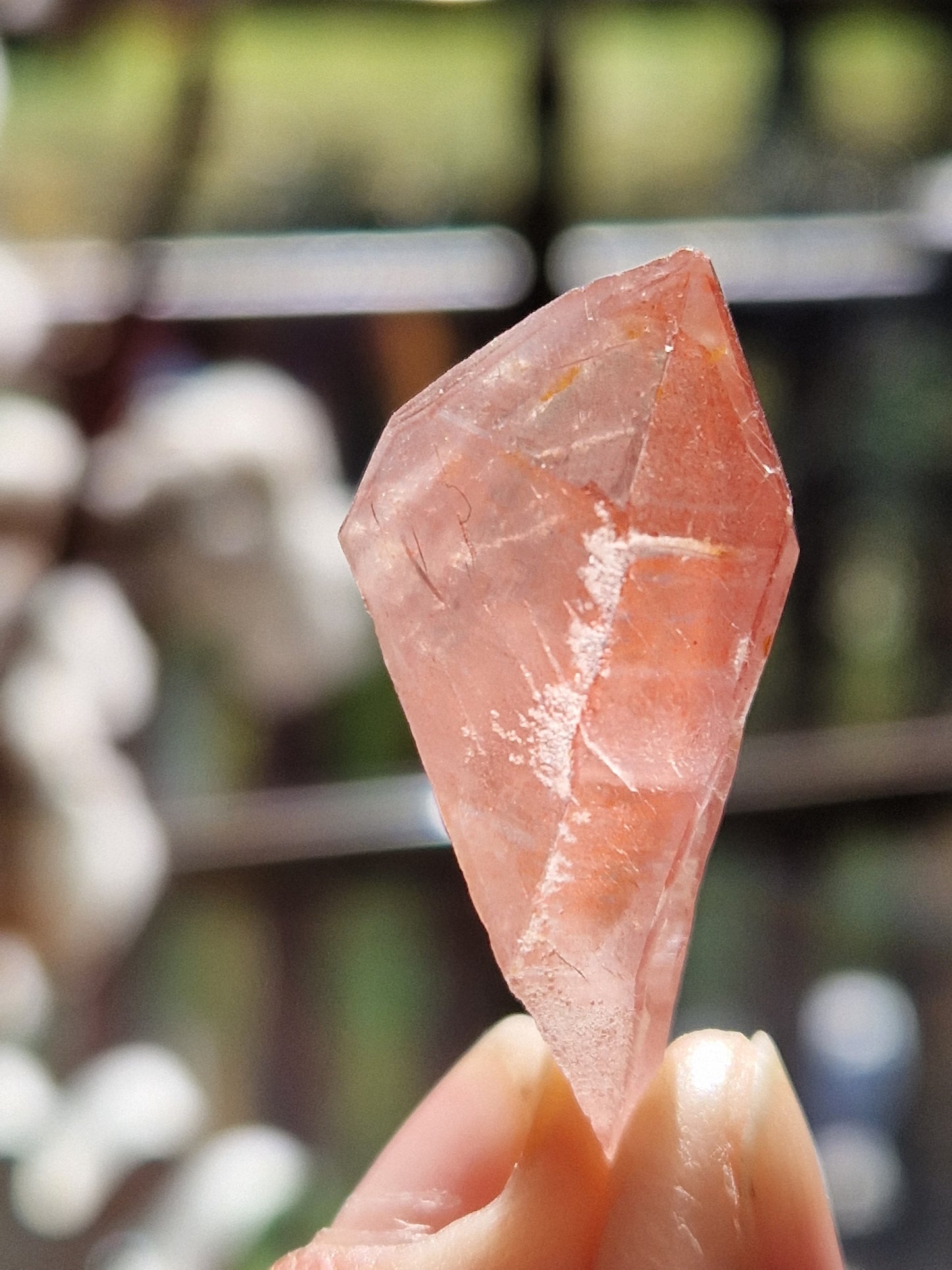 Quartz lémurien rose (à choisir)