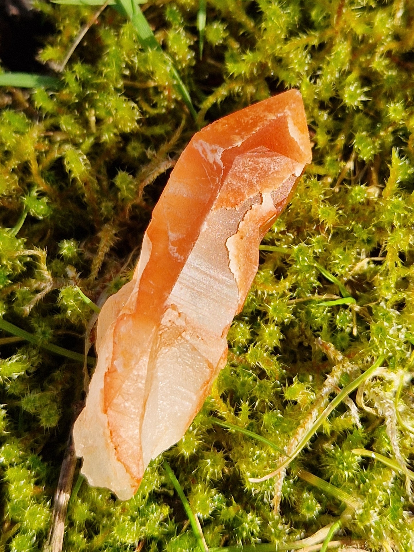 Petit Lémurien Quartz Tangérine (à choisir)