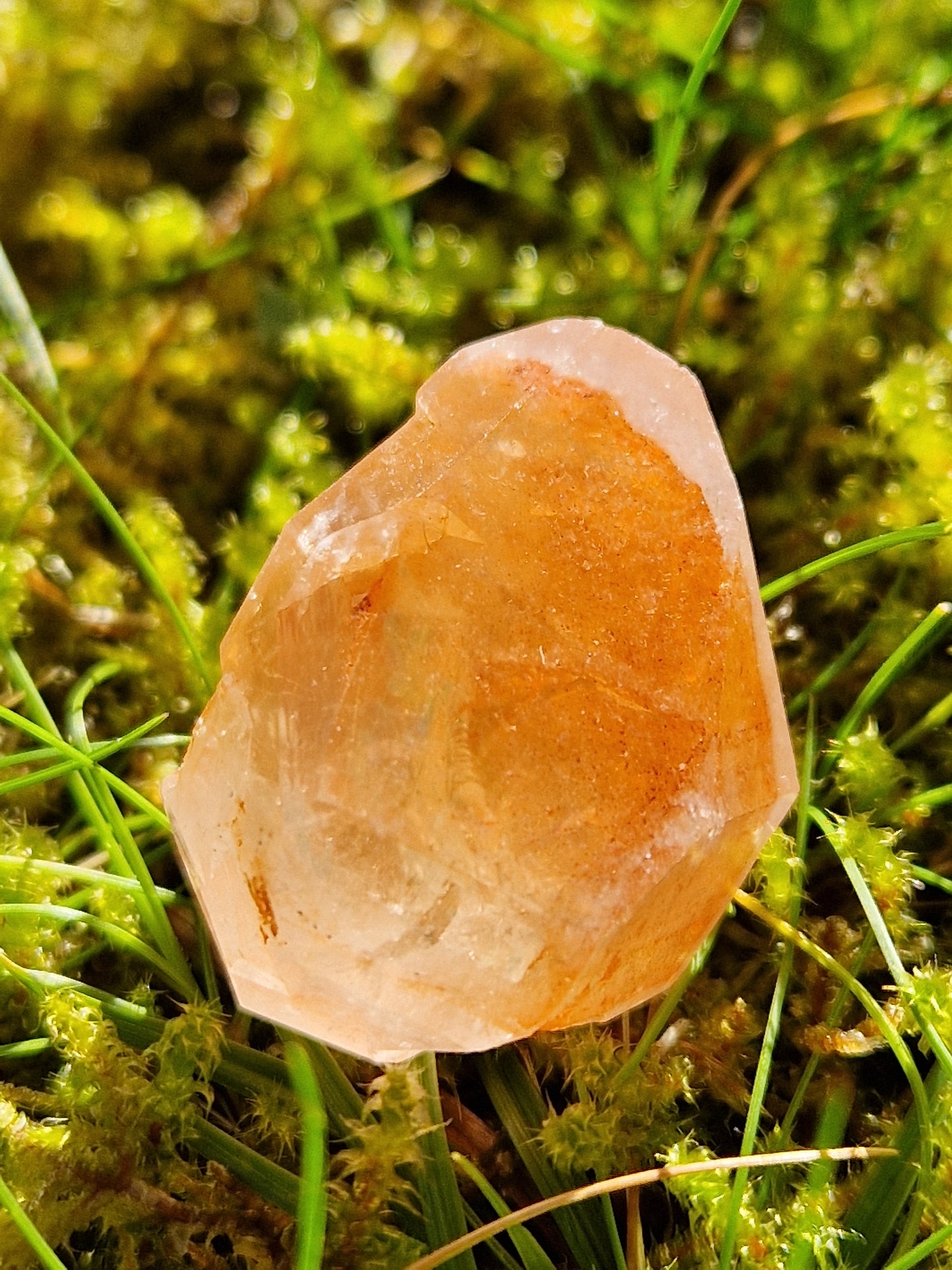 Petit Lémurien Quartz Tangérine (à choisir)