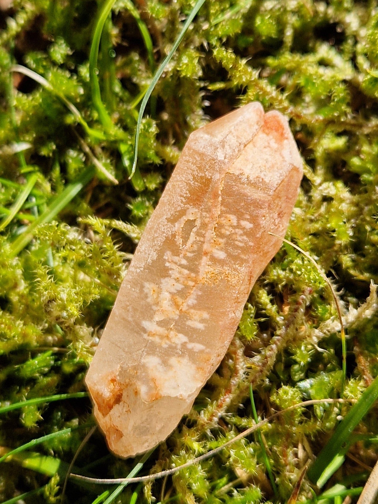 Petit Lémurien Quartz Tangérine (à choisir)
