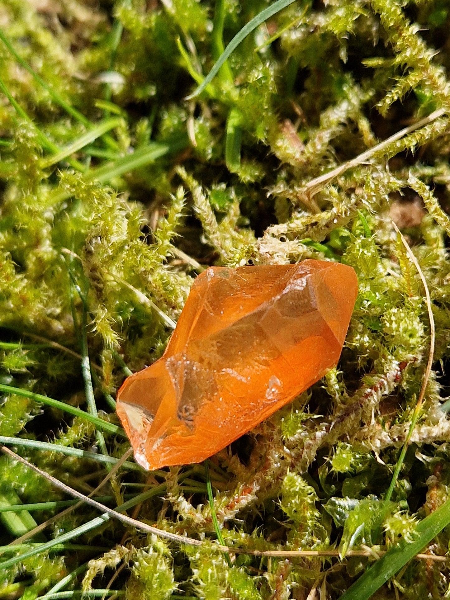 Petit Lémurien Quartz Tangérine (à choisir)