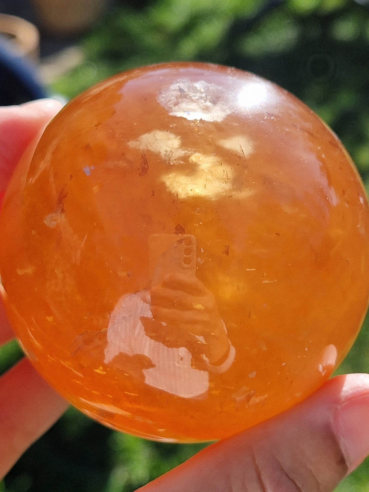 Sphère Calcite miel n°2