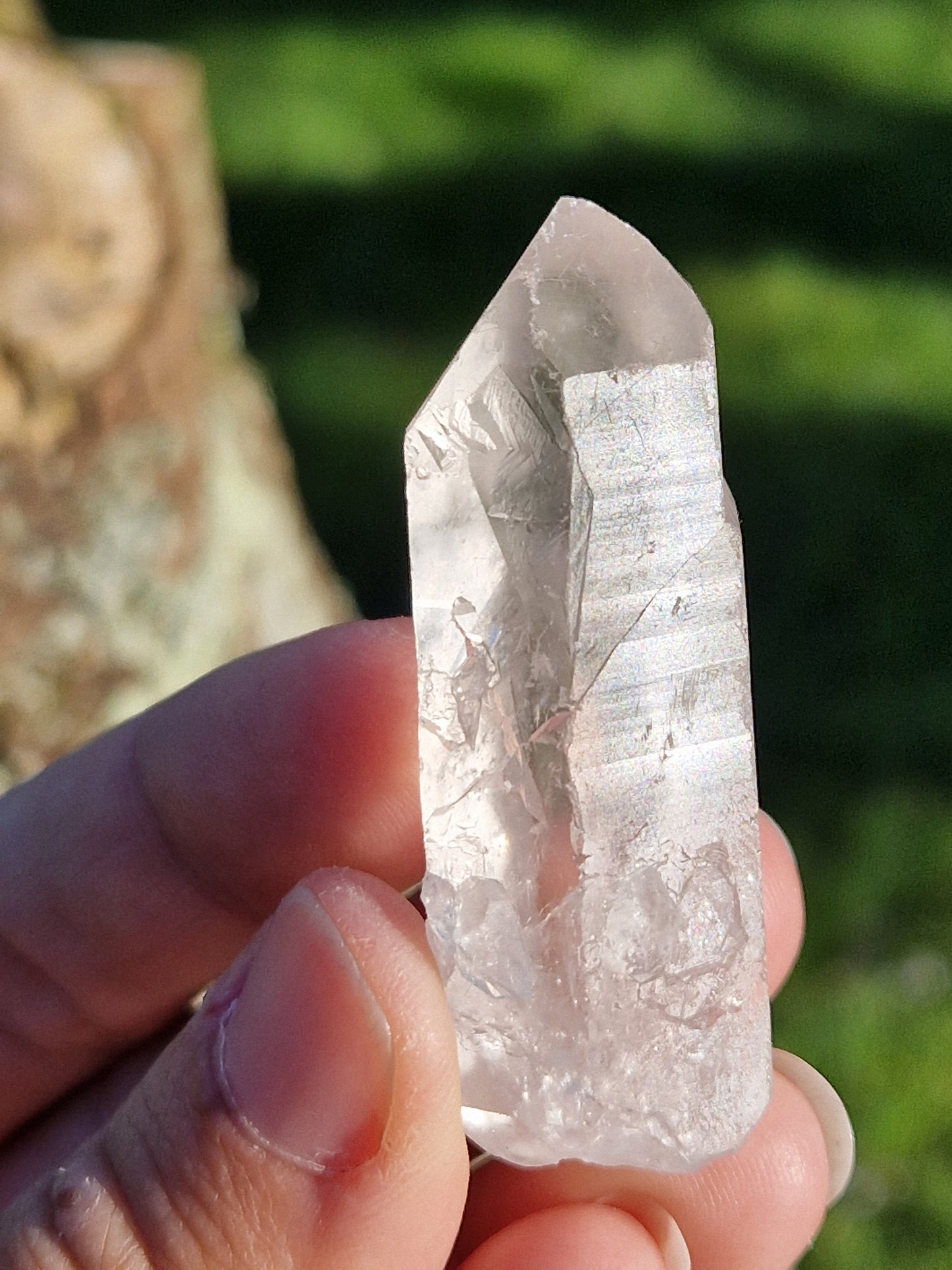 Quartz lémurien brut (à choisir)