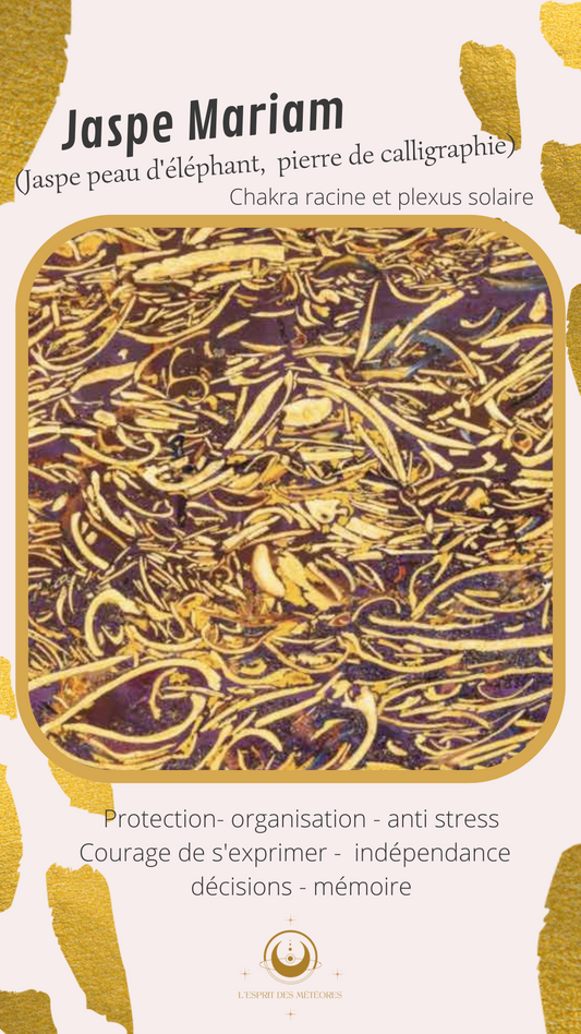 Pierre roulée Jaspe Mariam extra