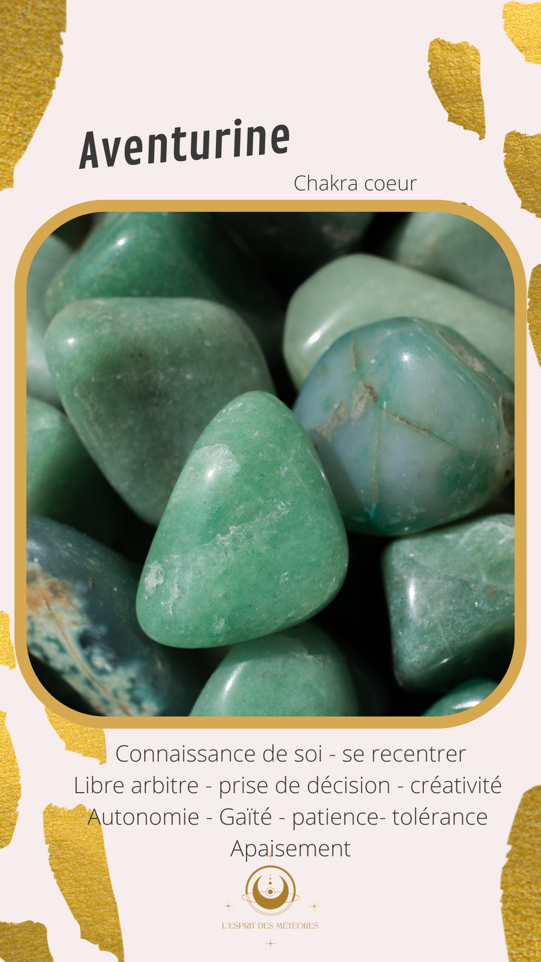 Pot Aventurine verte (format à choisir)