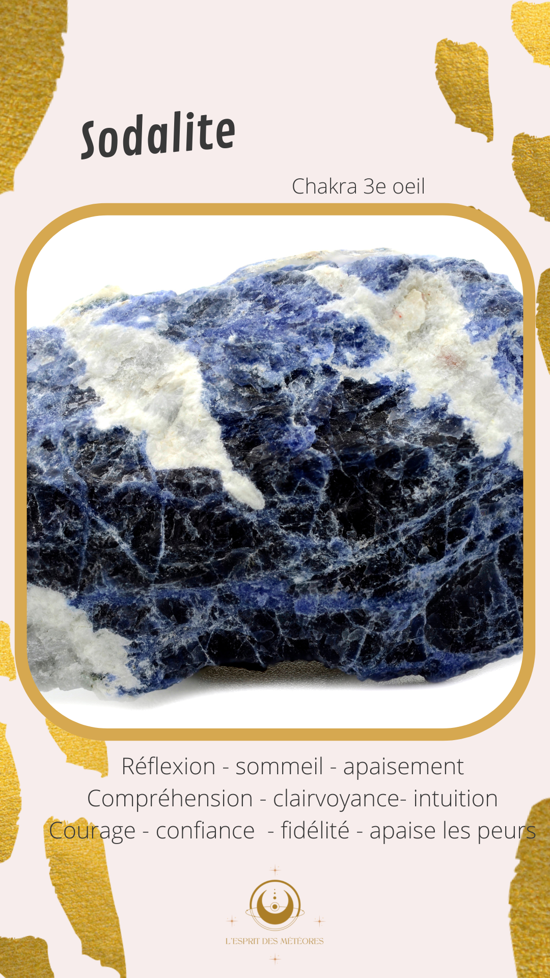 Fiole Sodalite