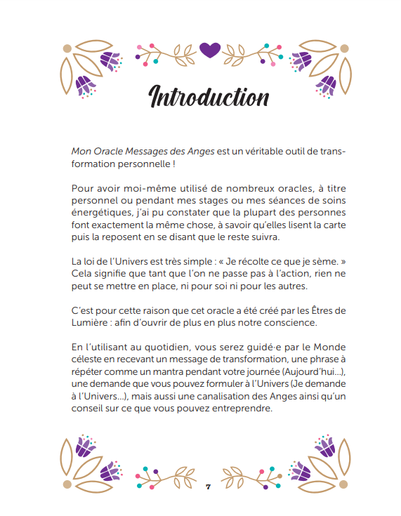 Mon Oracle Messages des Anges