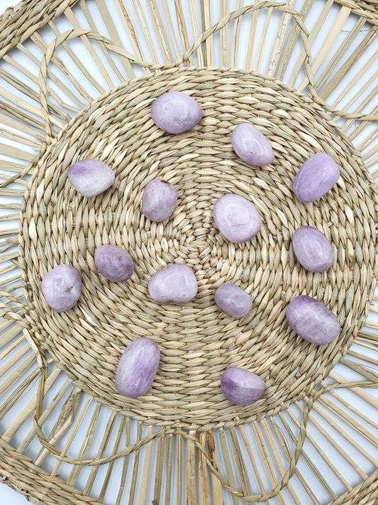 Pierre roulée Kunzite