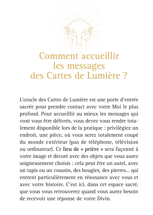 Oracle Messages de Lumière
