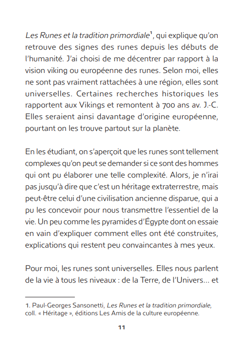 Oracle Chamanique des Runes