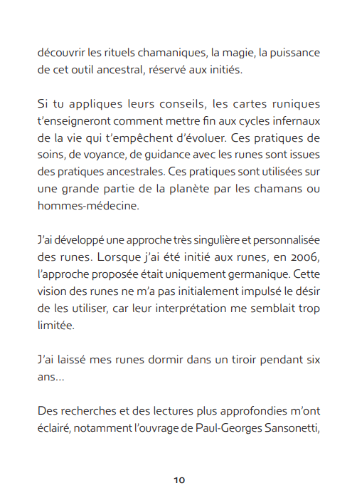 Oracle Chamanique des Runes