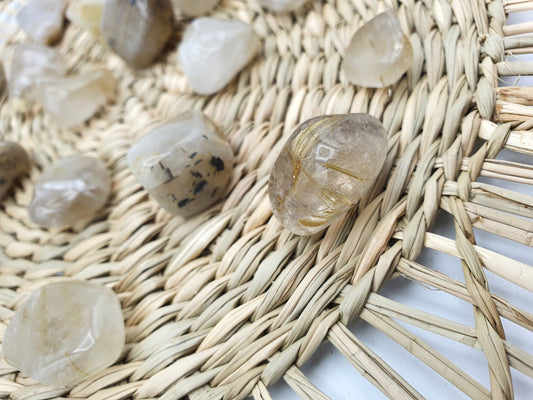 Pierre roulée Quartz rutile