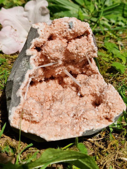 Scolécite sur Heulandite et stilbite n°15