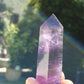 Pointe Fluorite arc en ciel (à choisir)