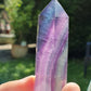 Pointe Fluorite arc en ciel (à choisir)
