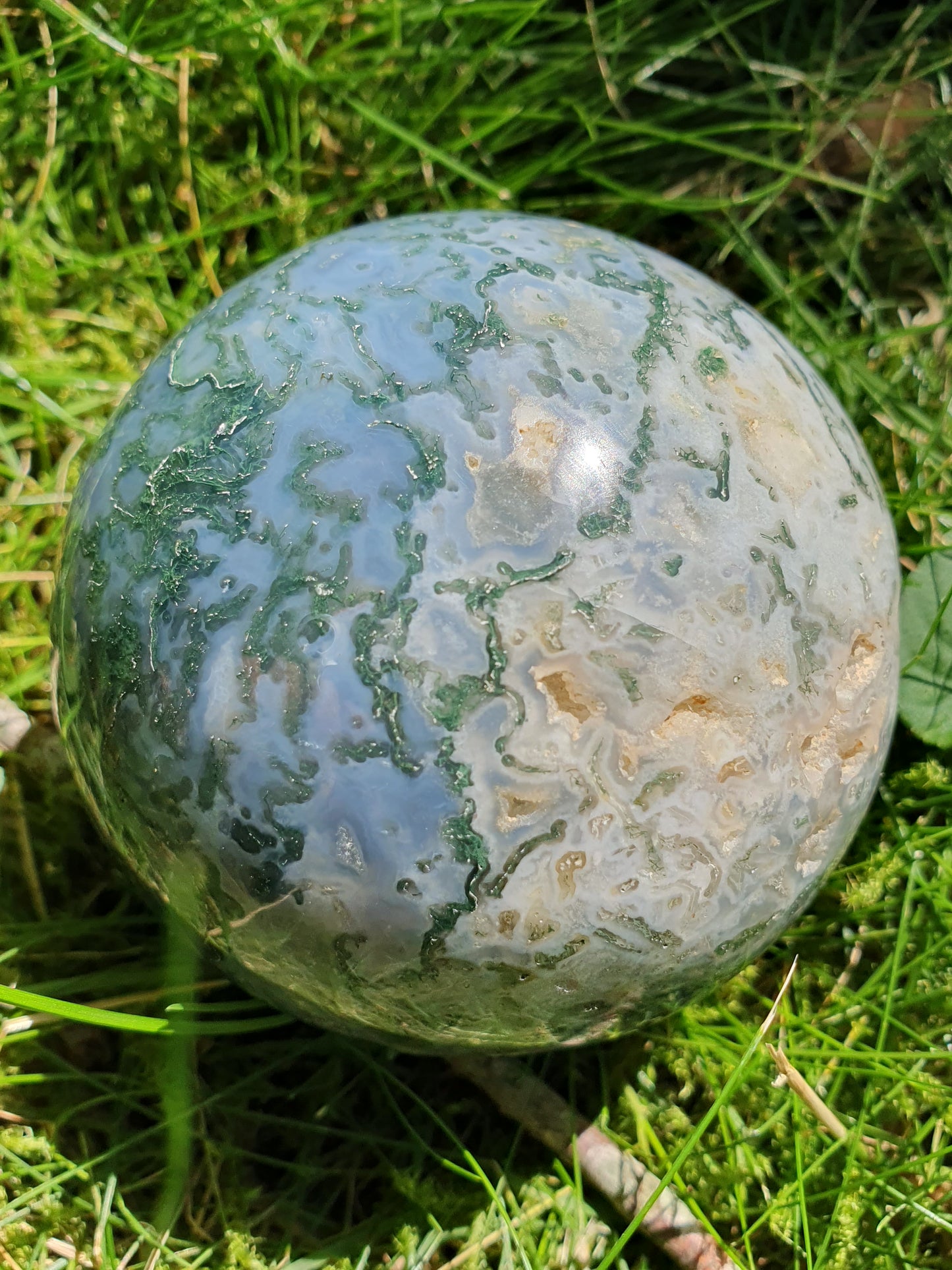 Sphère Agate mousse S3